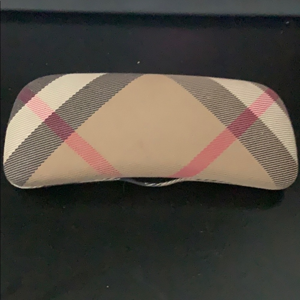 Burberry glasses case